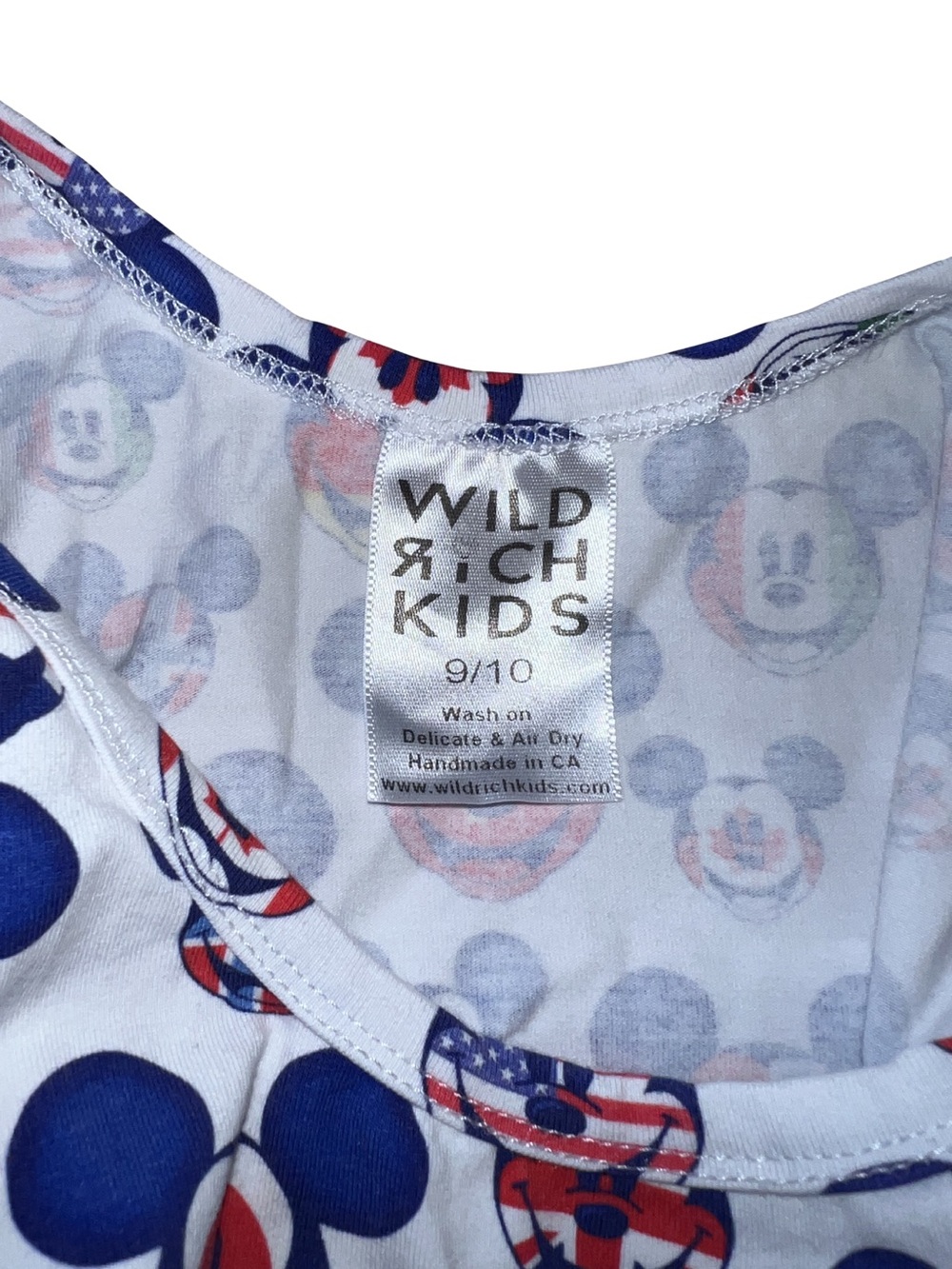 Girls International Mickey Print Skirted Leotard Dress - Wild Rich Kids - Picture 7 of 7